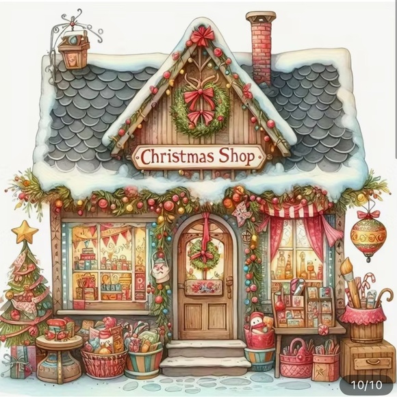 Other - Christmas Shop Diamond Art Kit